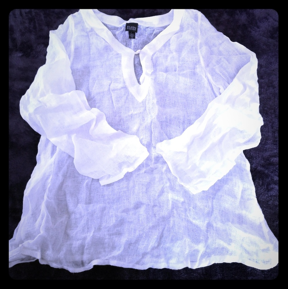 Linen long sleeve Tunic
